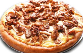 Chicken Popcorn Pizza